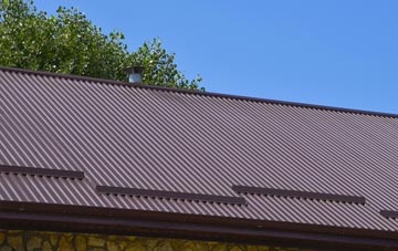 typical Pentre Gwynfryn corrugated roof uses